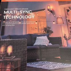 Torch Light Wireless Speakers 