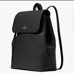 NWOT Kate Spade New York Lena Large Flap Leather  Backpack RETAIL $499