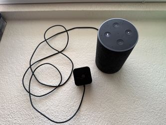 Amazon Echo Smart Speaker with Power Adapter