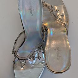 Women High Heels Clear Size M7