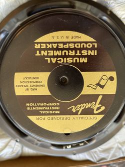 Fender 12” Speaker Brand New Never Used