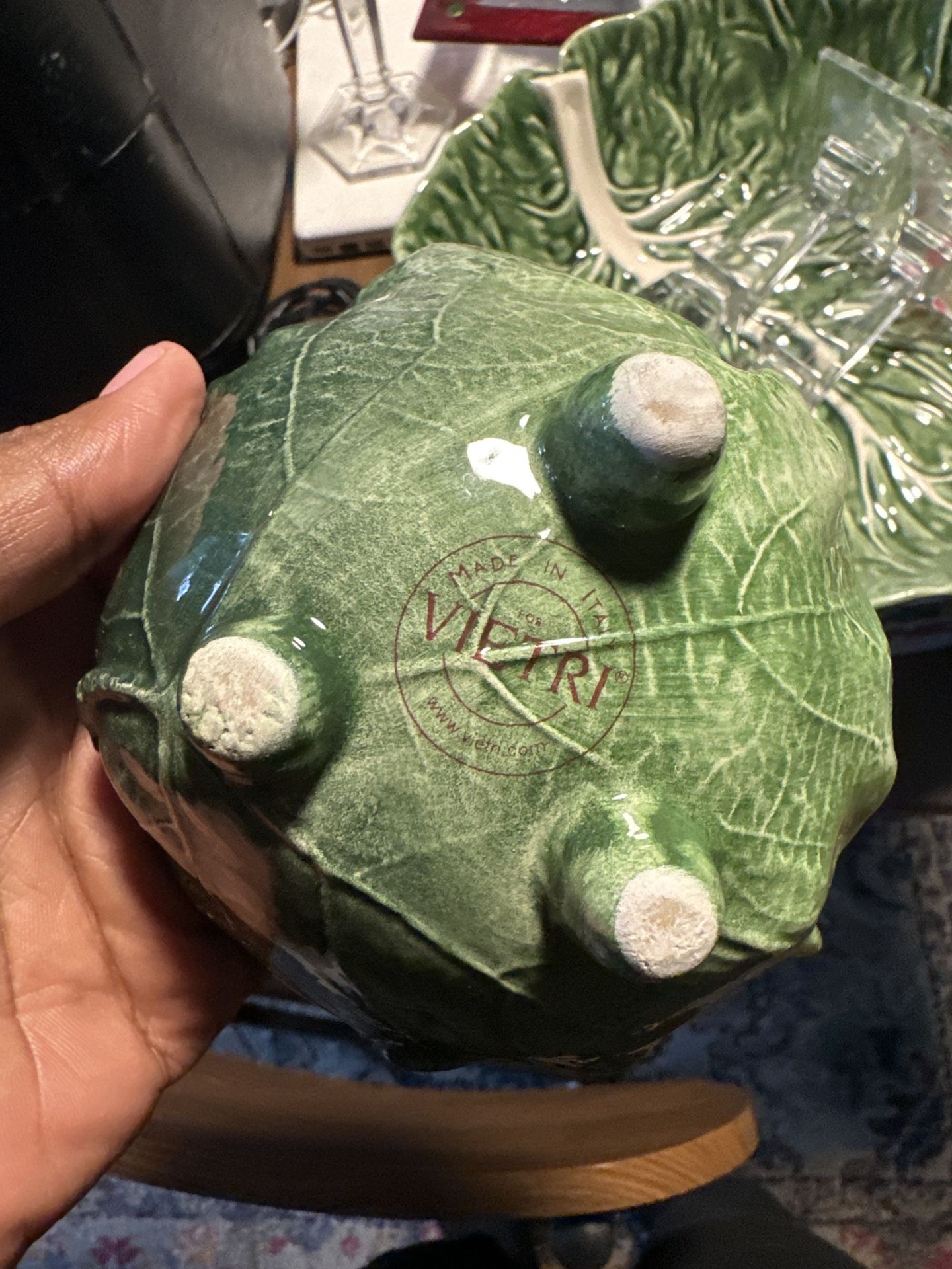 Vietri Ceramic Decor And Candle Holders