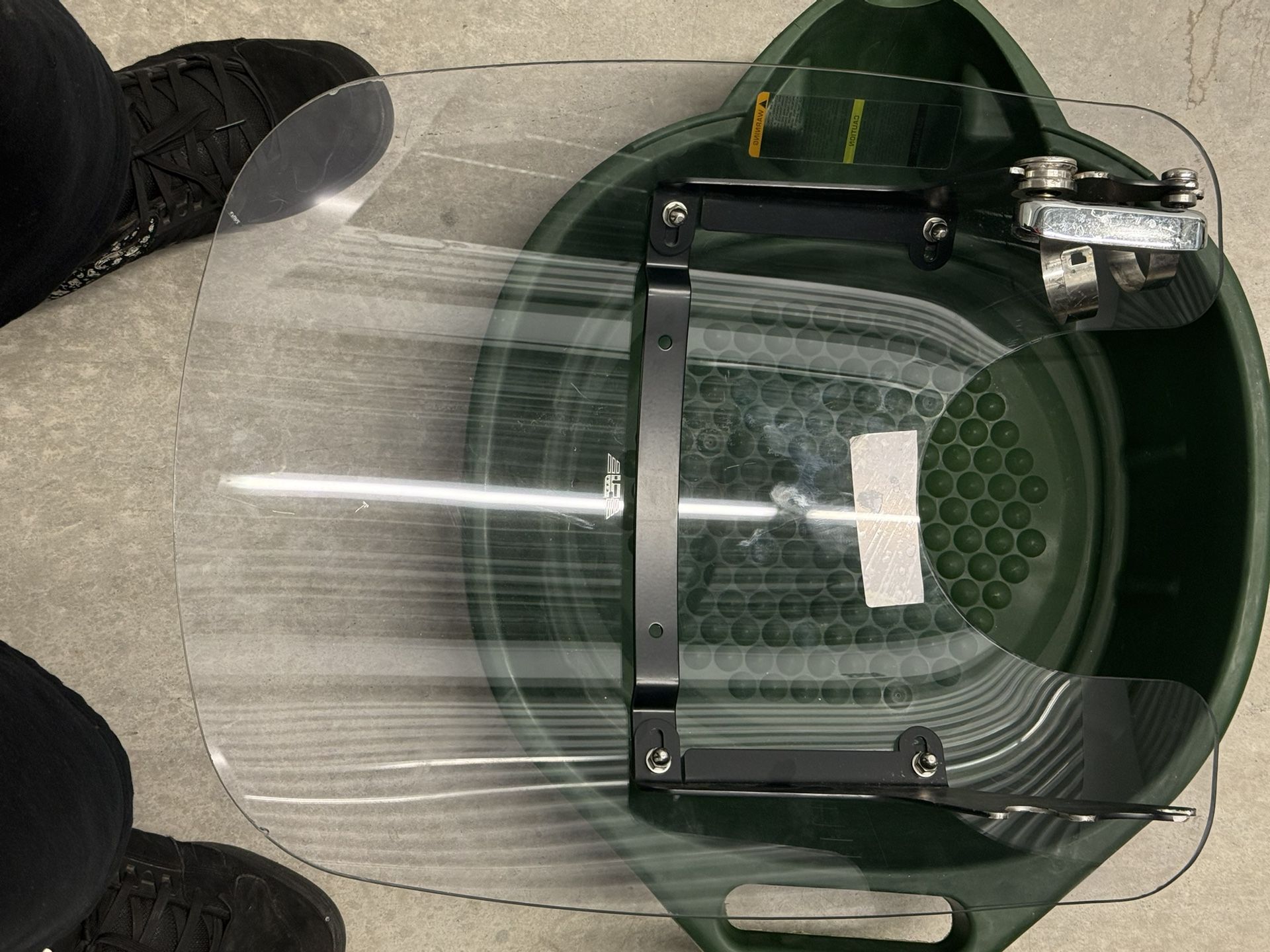 Spartan Windshield For A Motorcycle