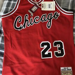 Authentic Mitchell & Ness Michael Jordan Jersey