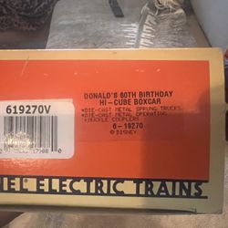 **Lionel 6-19270V – Donald Duck 60th Birthday Hi-Cube Boxcar