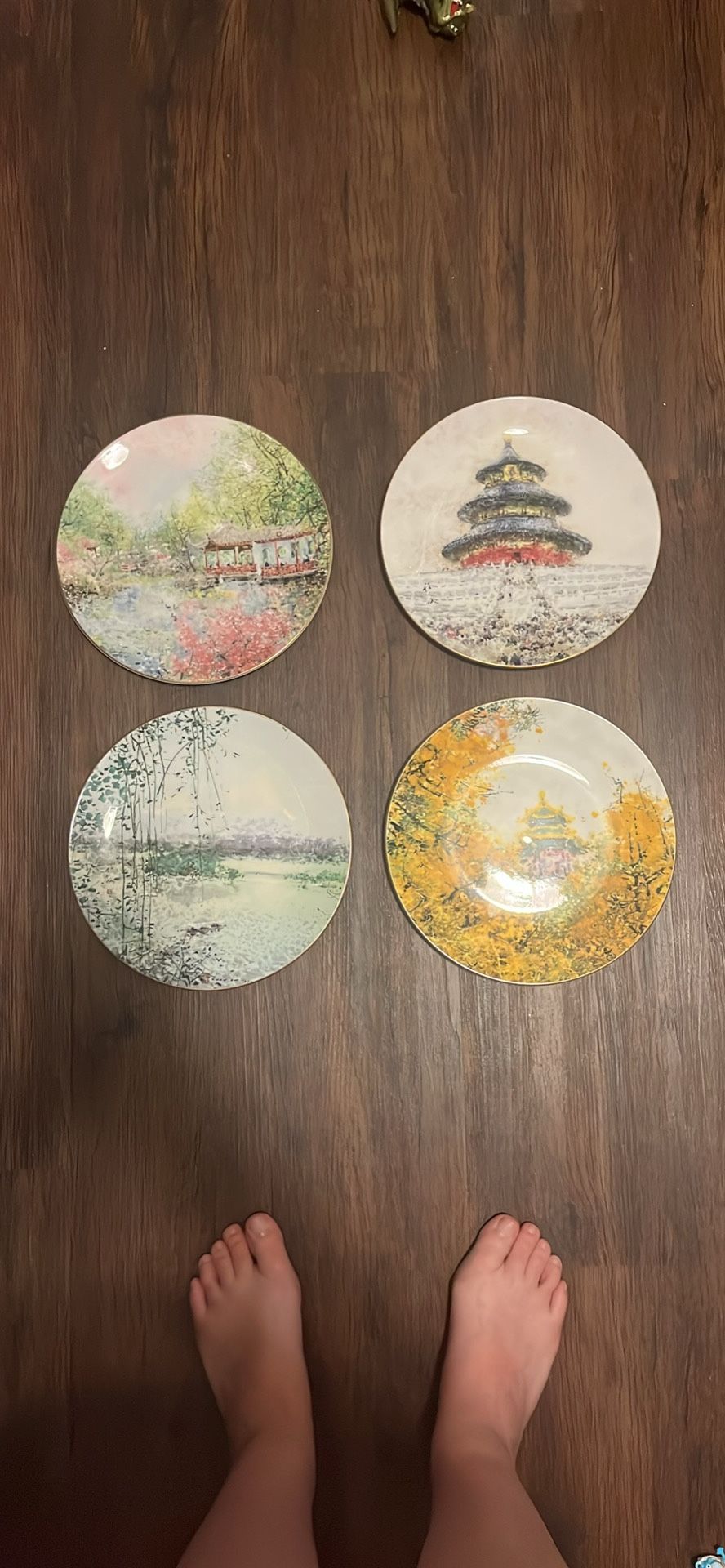 Royal Doulton Collectors Plate Set Chen Chi