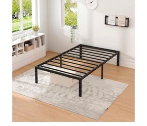 Metal Bed Frame,Twin Size Bed Frame with Storage Space,12 Inch
Heavy Duty Sturdy Mattress Foundation,Easy Assembly,No Box Spring Needed, Black

New on