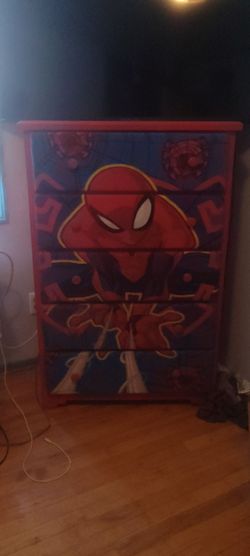 Spider-Man Kids Dresser 5-Drawer Chest