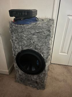 Alpine 12 with 500w amp