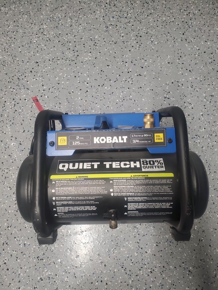Kobalt (Quiet Tech) Air Compressor