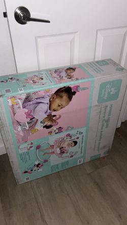 Minnie Mouse activity jumper