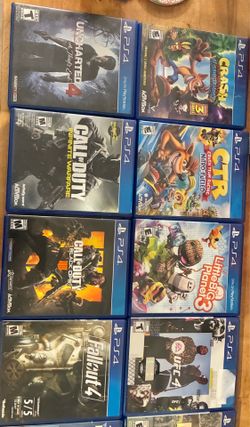 PLAYSTATION GAMES
