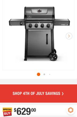 Freestyle 365 3- Burner Propane Gas Grill in Graphite Grey