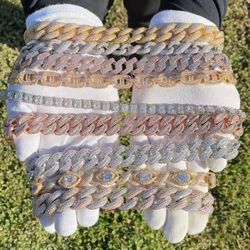 Custom Cuban Chain/bracelets Available ALL DIAMOND TESTER APPROVED!✨💎