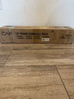 CAP Black A frame Dumbell Rack 