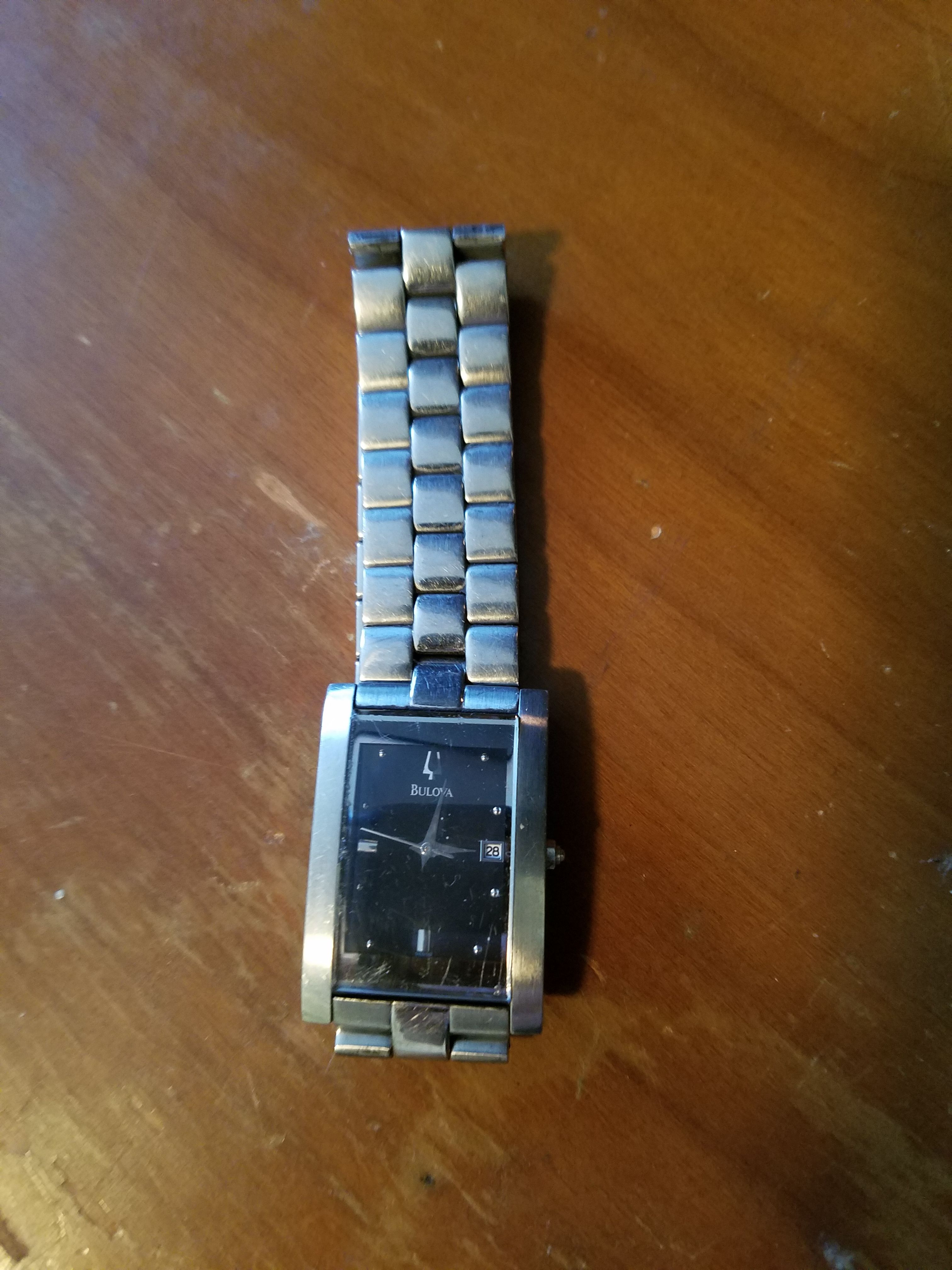 bulova quartz a2 stainless steel waterproof watch women's