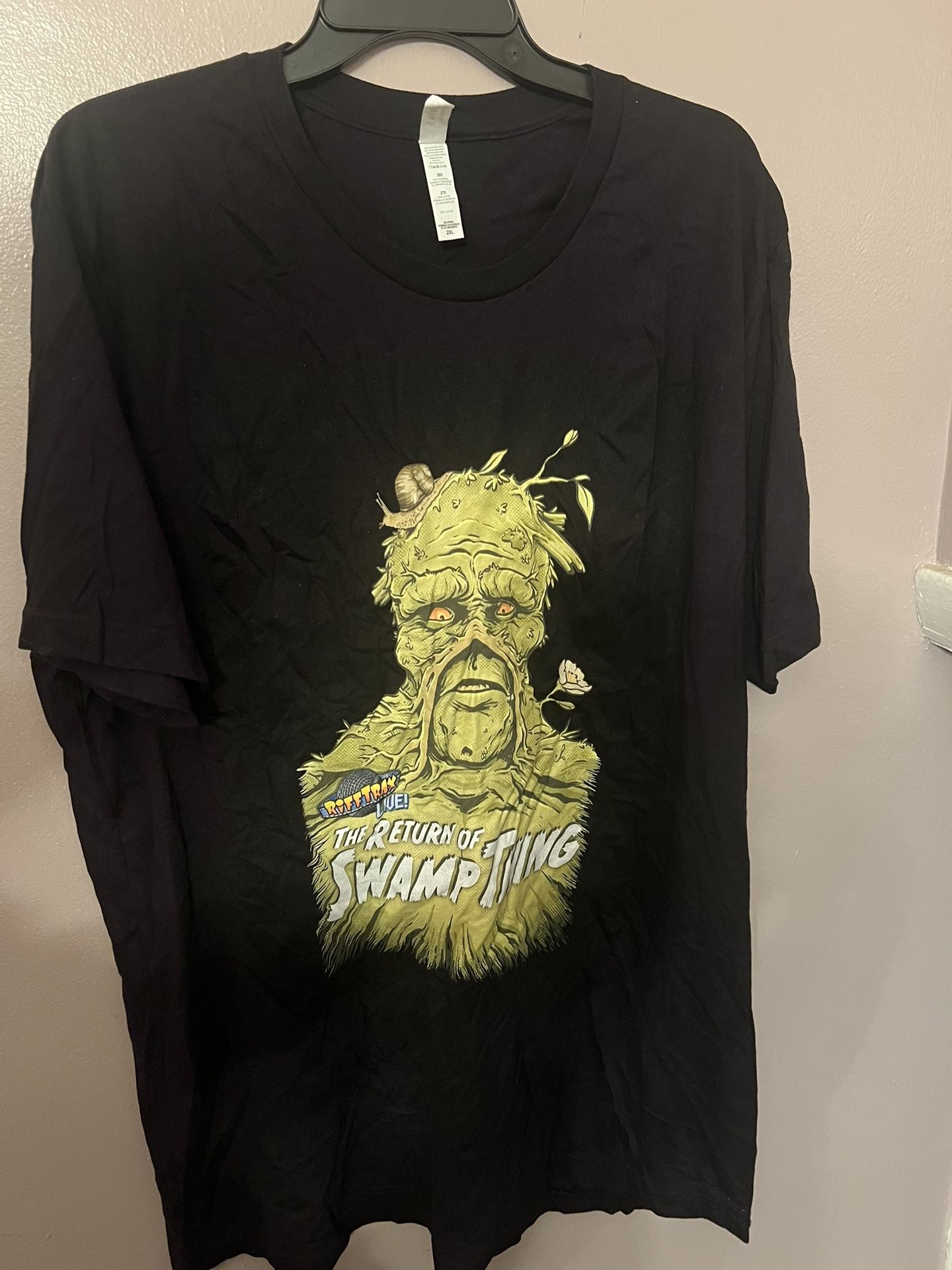 Ladies Shirt Return Of Swamp Thing Size 2XL