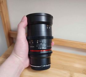Rokinon 35mm T1.5 Cine DS Lens for Sony E-Mount Full Frame Cinema Lens