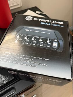 Sterling SHA4 channel Headphone Amp