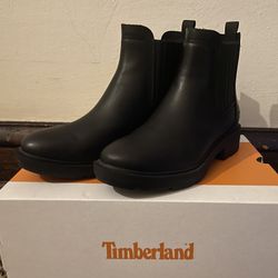 Timberland Black Chelsea Boots