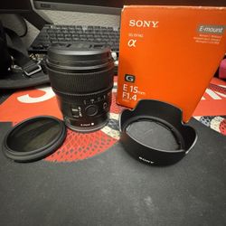 Sony E 15mm F1.4 