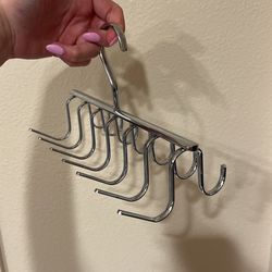 14 Hooks Belt / Scarf / Tie / Hat Metal Hanger Holder