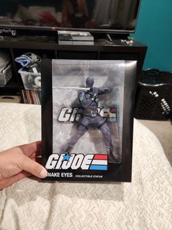  Gi Joe Snake Eyes Statue Pop Culture Shock