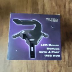 LED Gaming Mouse Bungee
