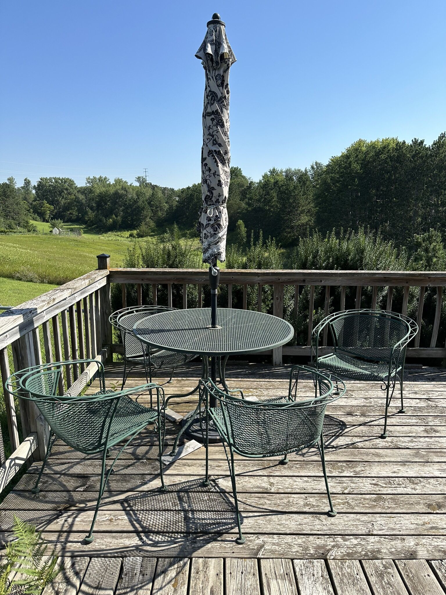 Outdoor Deck Set