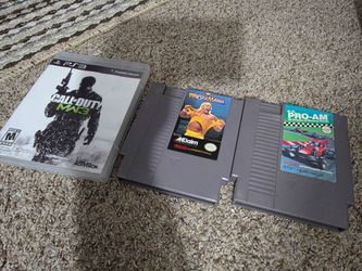 Games ps3 and nes