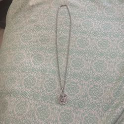 Sterling Silver Chain And Pendant 