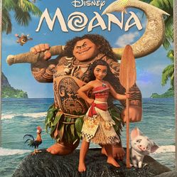 Disney’s MOANA (Blu-Ray + DVD + Digital-2016)
