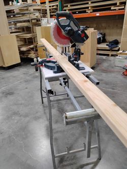 Universal Mobile Folding Miter Saw Stand With Wheels