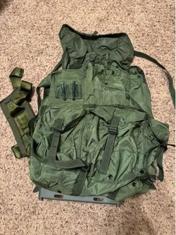 ALICE Pack, hiking poles, crampons, and gaiters