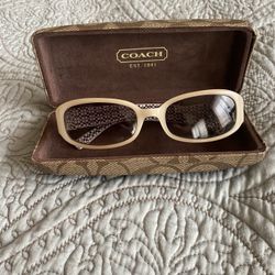 New Coach Glasses with Case