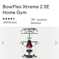 Bowflex Machine Full Gym 