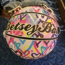 Betsey Johnson Basketball Purse