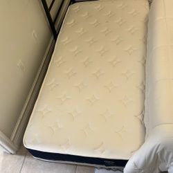 Twin XL with Bed Frame And Head Board, Includes An Optional Pillow Top