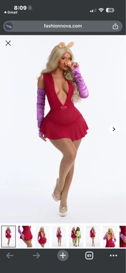 Miss Piggy Halloween Costume