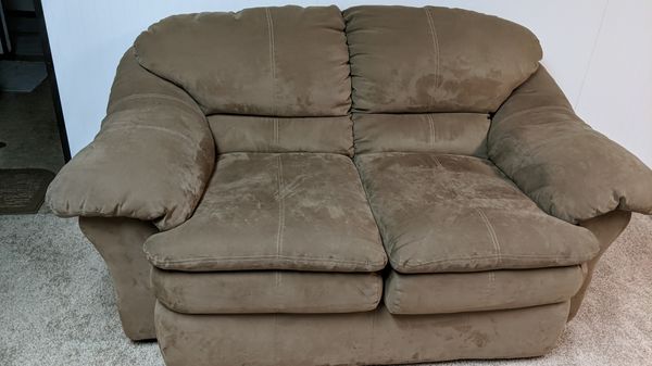 Tan Microfiber Sofa Loveseat For In Morton Grove Il Offerup