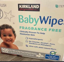 BabyWipes FRAGRANCE FREE 900 wipes