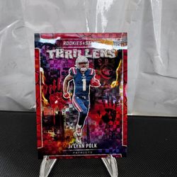 2024 Panini Rookies & Stars - Thrillers Ja'Lynn Polk #T-JPK Red Plaid (RC)