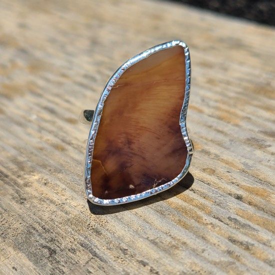 Biggs Jasper Slice 925 Ring