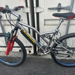 Mountain Bike “ Kawasaki “ En Excelente Condición ( Cromada) 