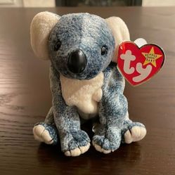 Vintage Ty Beanie Baby Excellent Condition 1999 Eucalyptus the Koala NWT 6” 