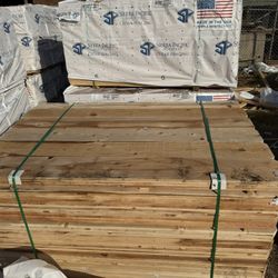 NEW FENCE WOOD CEDAR / MADERA NUEVA DE CEDRO 