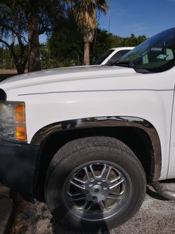 Fender flares crome