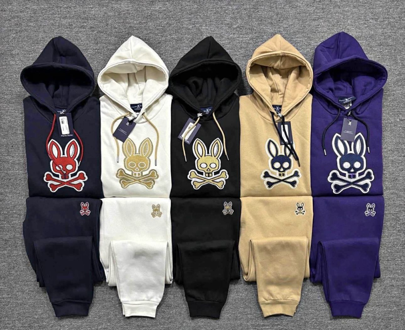 Brand New Psycho Bunny Jogger Sets 