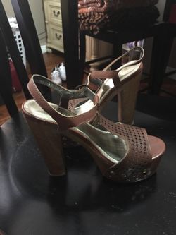 Brown shoes