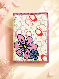Authentic Coach Passport Holder/Wallet